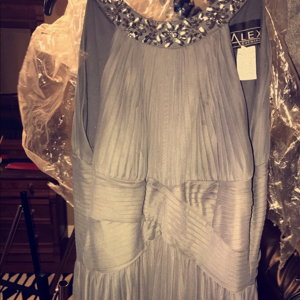 Grey Formal Dress